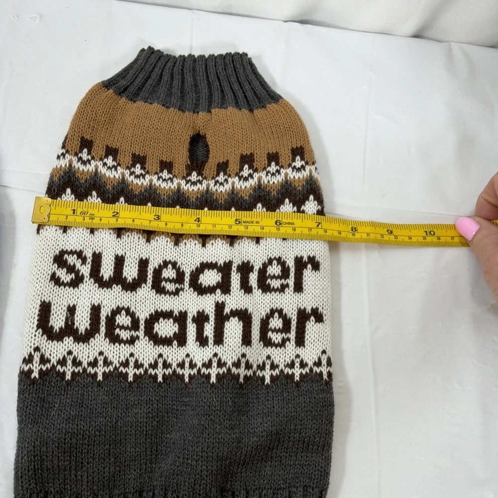 2 DOG‎ SWEATERS -Size XS